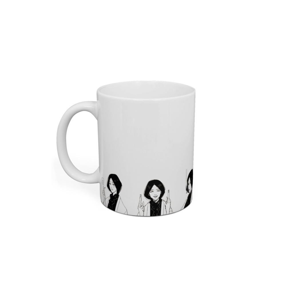 いろいろな卯ノ花さんのマグ