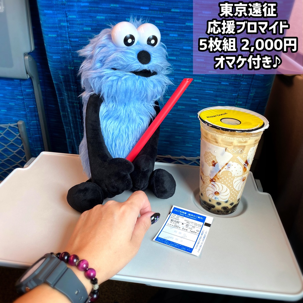 東京遠征応援ブロマイド