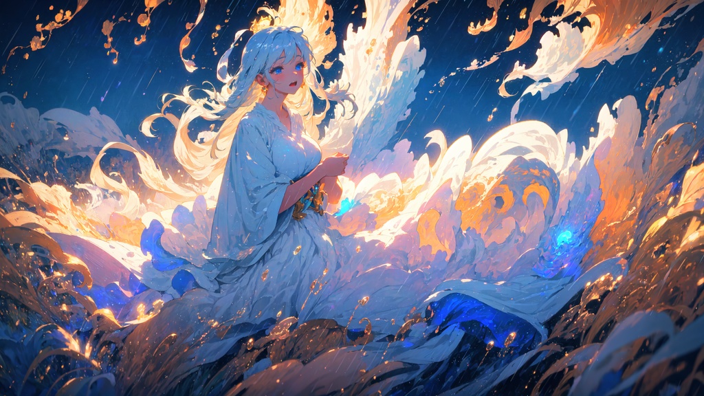 滴る、音