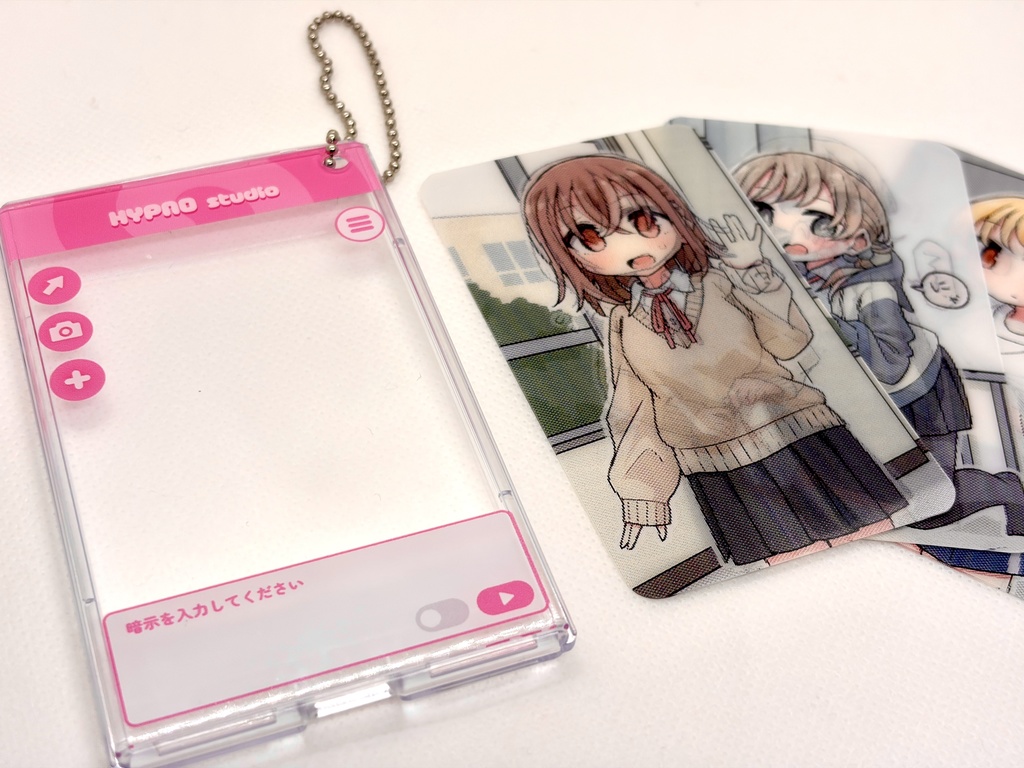 「催眠アプリパスケース」＋「催眠ON/OFFレンチキュラーカード」セット