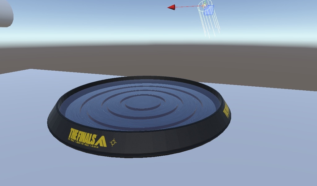 【FREE】[unity/blender]The Finals Jump Pad