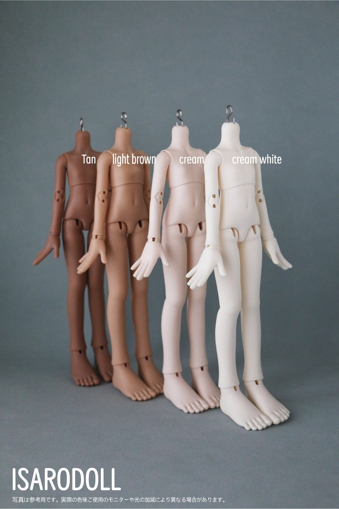 「受注販売」 ISARODOLL ボディー 1/6サイズ