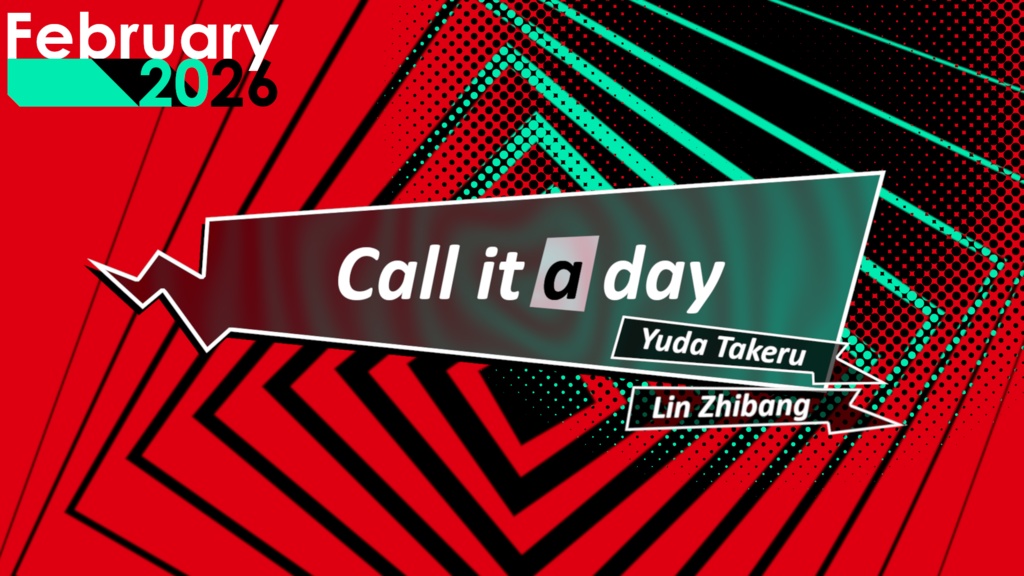 Call it a day【スプシ付】