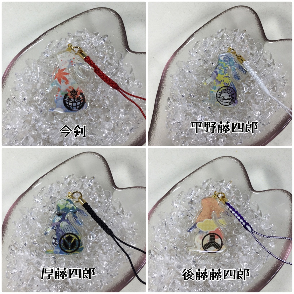 【刀剣乱舞】兎卯らぶ根付ストラップ(短刀)