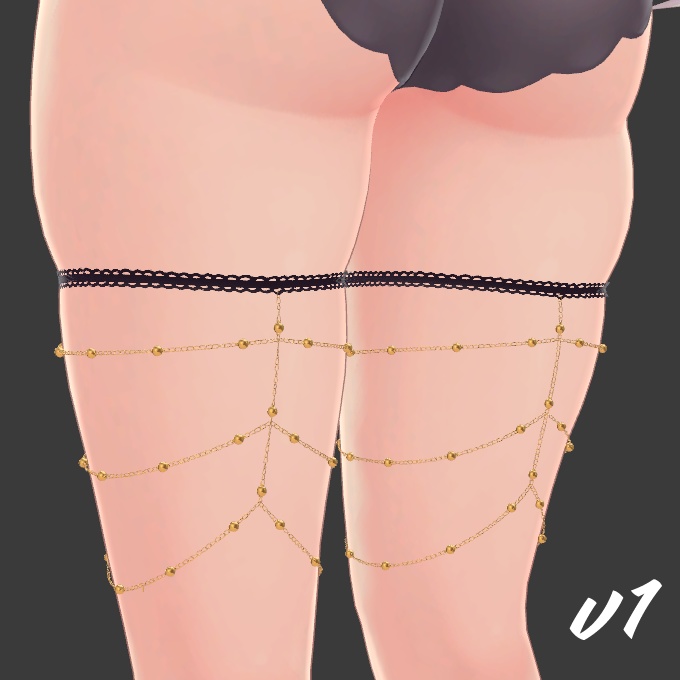 【PB】水着や洋服に似合う身体に巻くチェーンアクセサリー Sale 100 ¥【セレスティア】