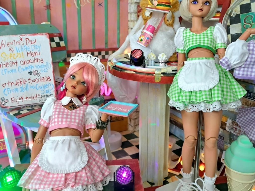 diner doll 安い エプロン