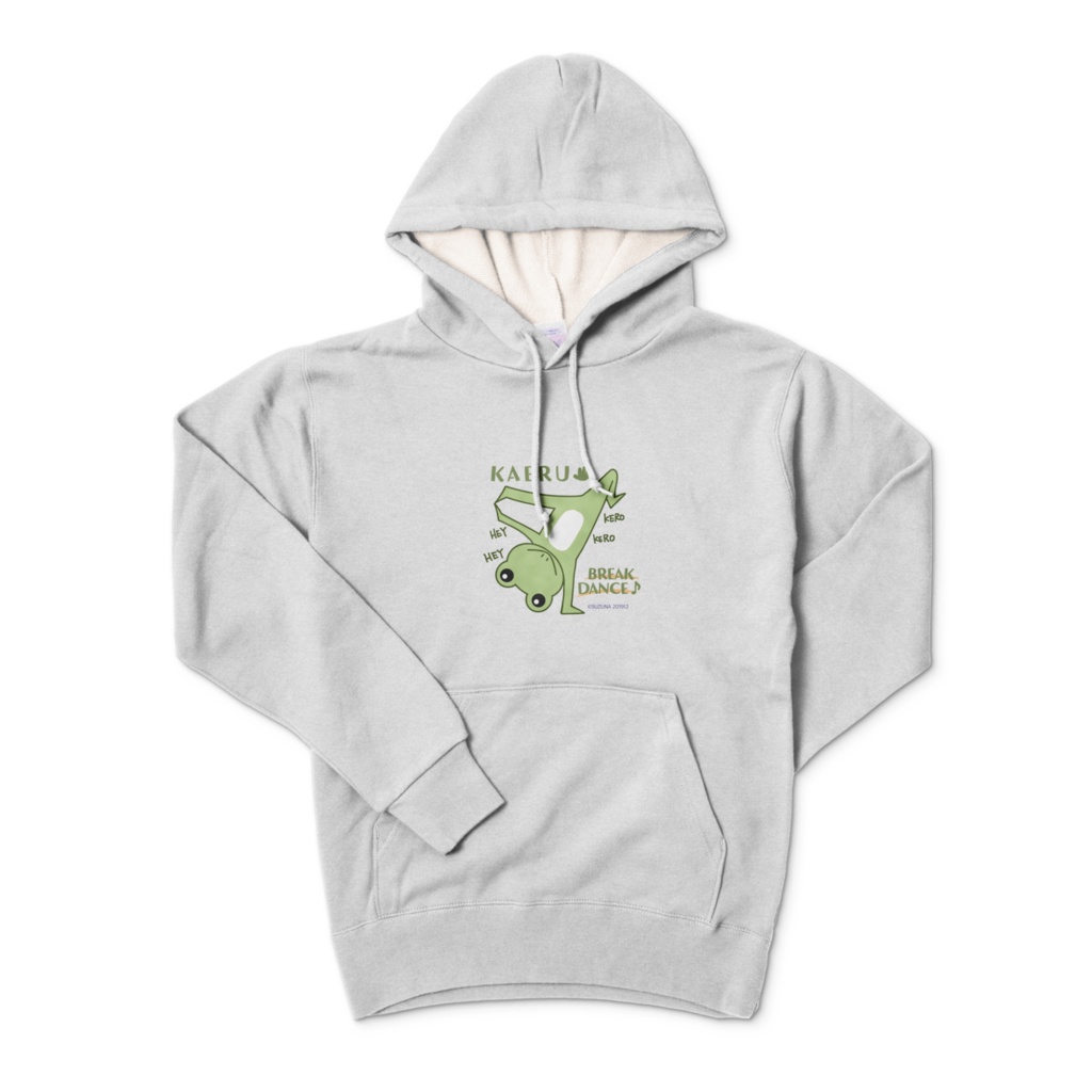 KAERU ブレイクダンス(カラー)パーカー