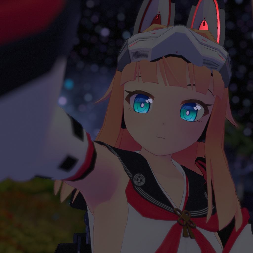 VRChat向け3Dモデル TSu.Ku.Mo(つくも)