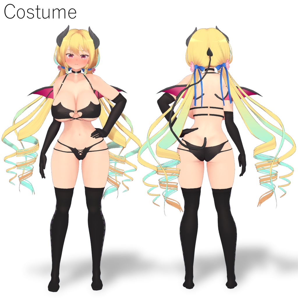 VRChat向け 3Dモデル 秋桜-COSMOS-