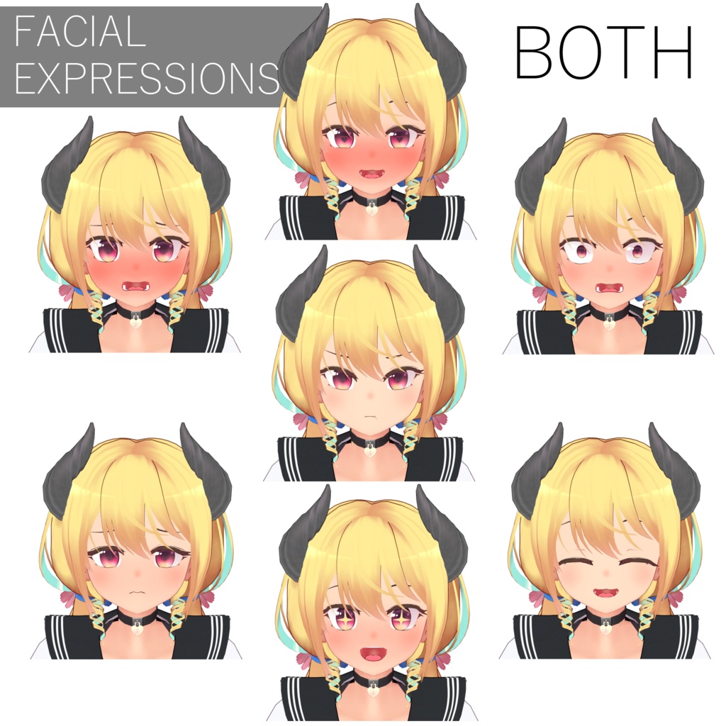 VRChat向け 3Dモデル 秋桜-COSMOS-