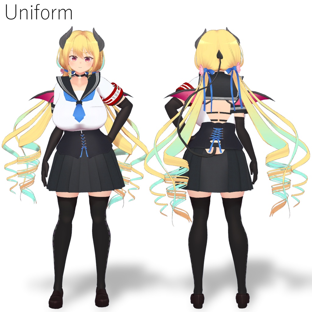 VRChat向け 3Dモデル 秋桜-COSMOS-