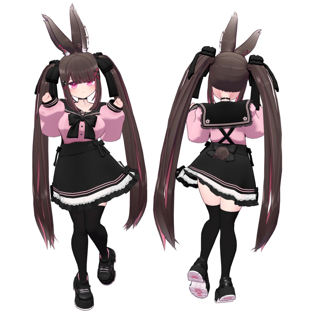 VRChat向け 3Dモデル プリマプリム