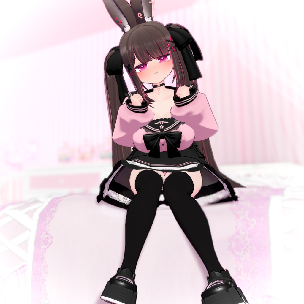 VRChat向け 3Dモデル プリマプリム