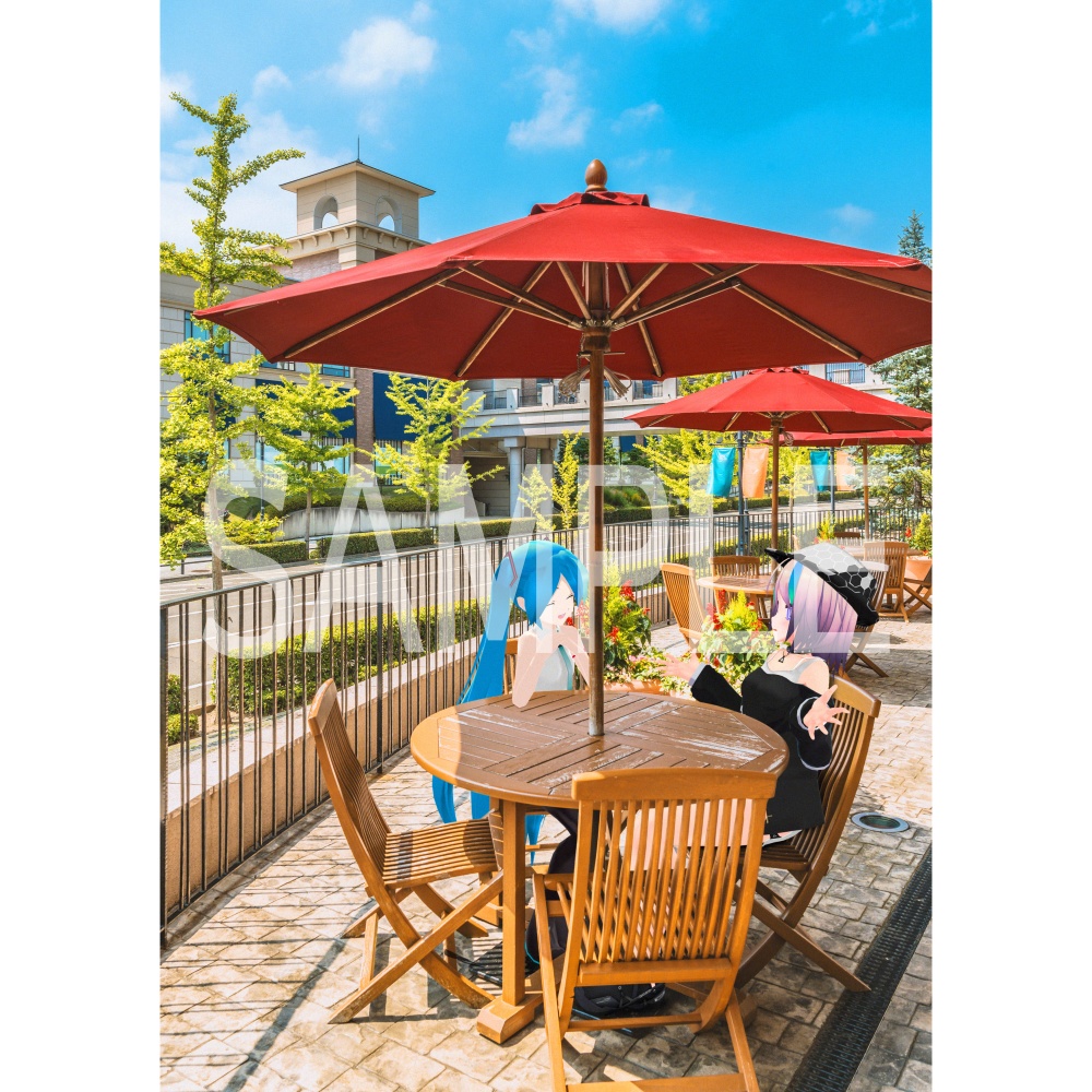 ミクさんと一緒にVRChatアバターでリアルをおさんぽ