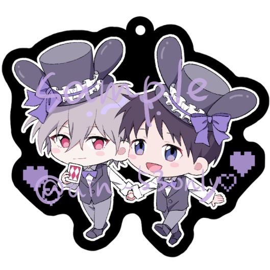 アクキー(黒うさディーラー庵カヲシン)
