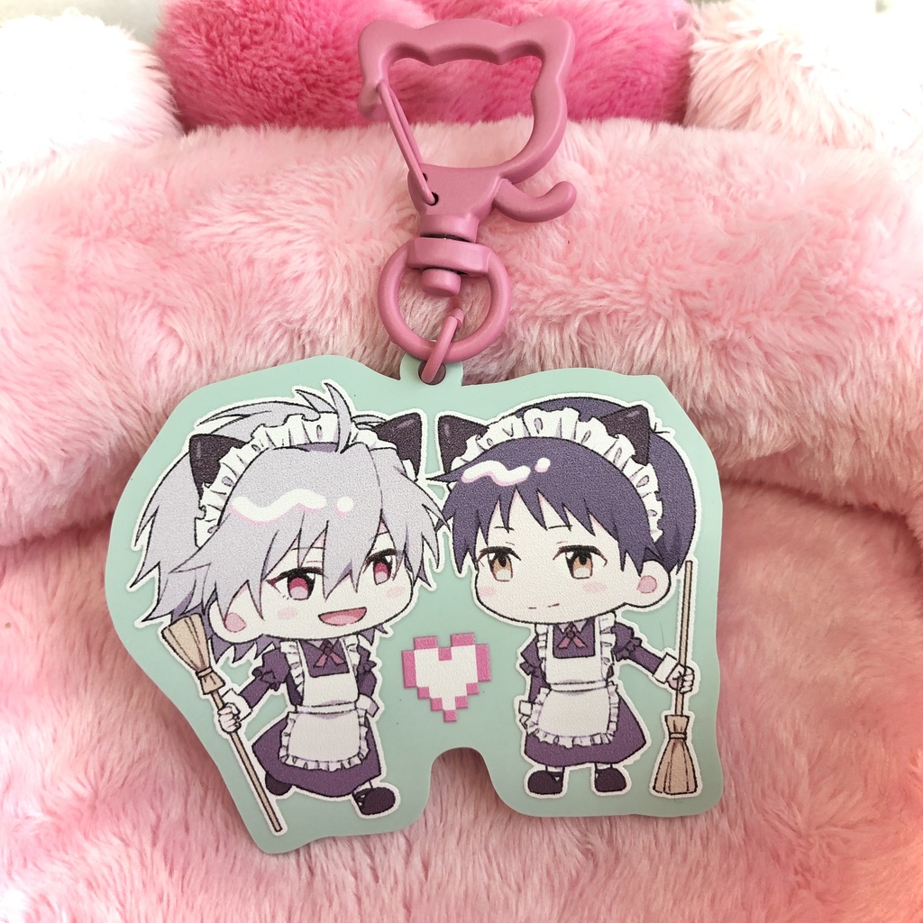 アクキー(猫耳メイド貞カヲシン)