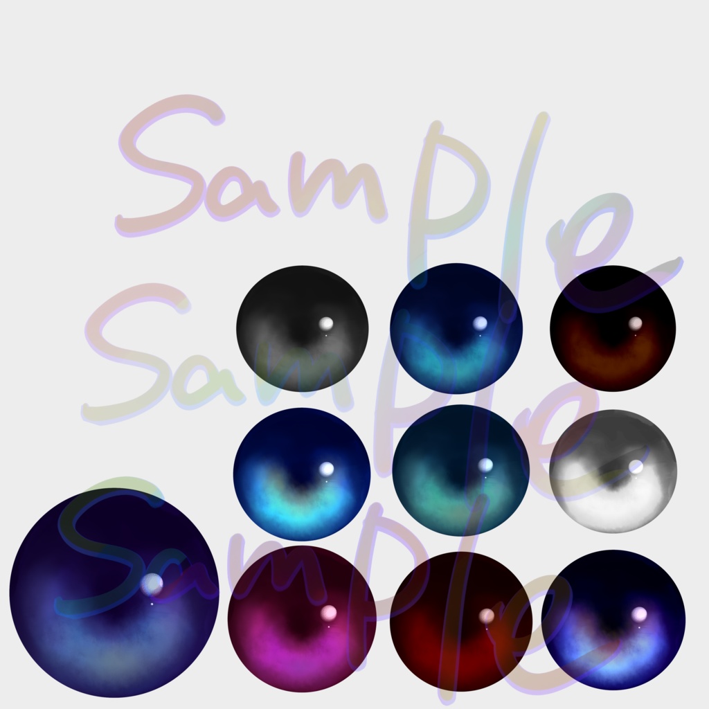 eyetexture /龍のヨルちゃん、森羅 対応