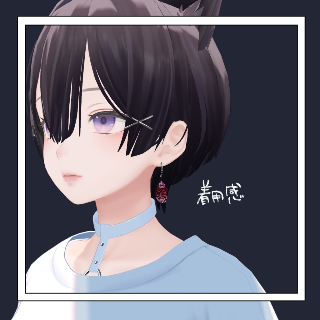 【複数アバター対応】花火ピアス【MA対応】