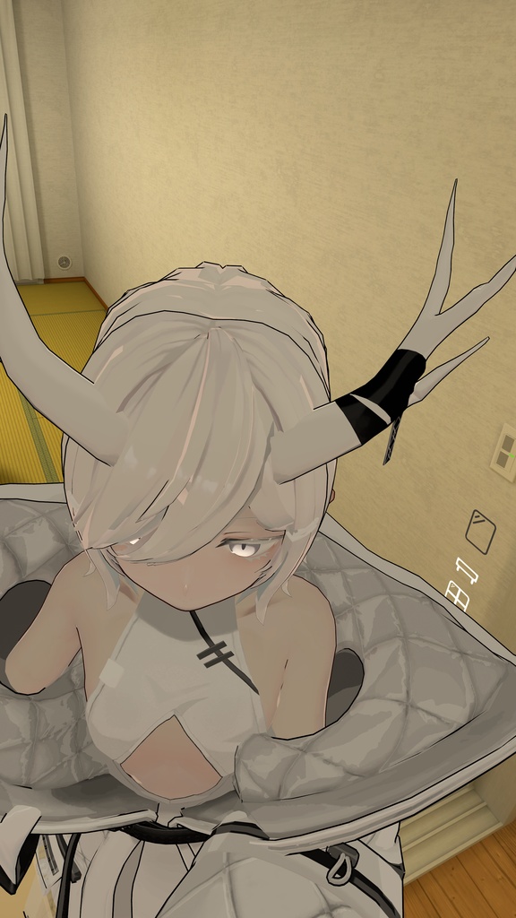 【龍のヨルちゃん専用】セミロングヘア【後ろ髪のみ】