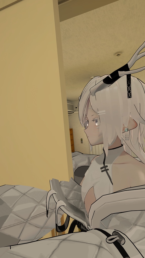 【龍のヨルちゃん専用】セミロングヘア【後ろ髪のみ】