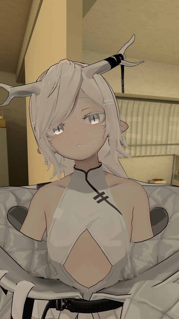 【龍のヨルちゃん専用】セミロングヘア【後ろ髪のみ】