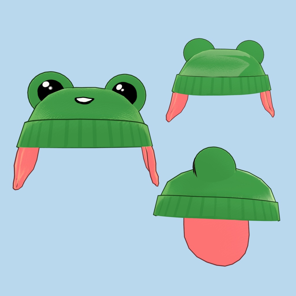 【MA対応】かえるのぼーし【キプフェル対応】