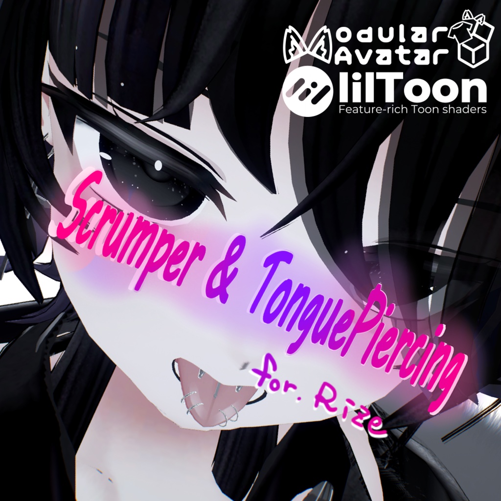 【MA対応】Scrumper & TonguePiercing 【Rize専用】