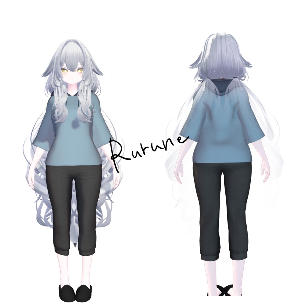 【VRC想定】 01_ちょっとそこまで【8アバター対応】