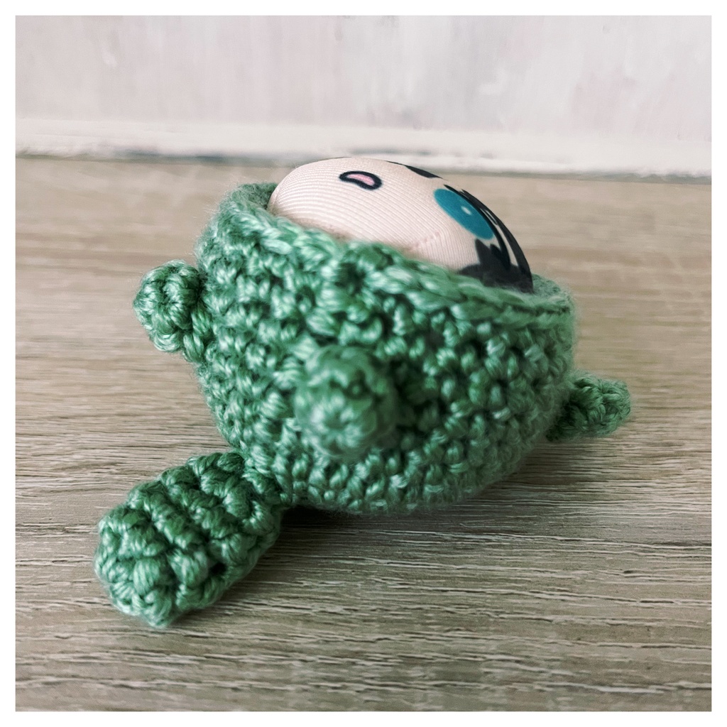 おまんじんうにぎにぎマスコット 着ぐるみ ねこ