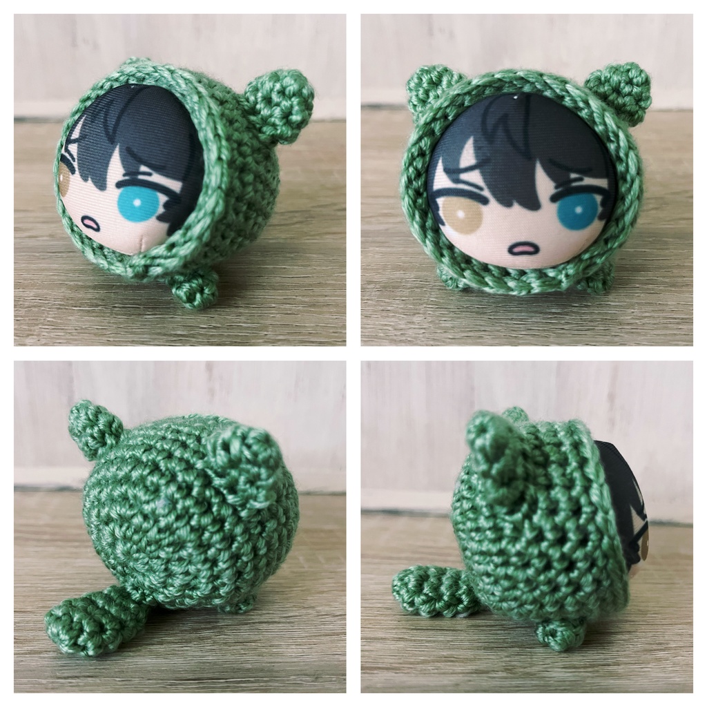 おまんじんうにぎにぎマスコット 着ぐるみ ねこ