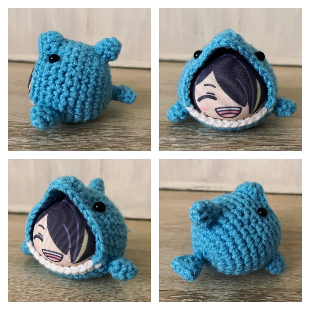 おまんじゅうにぎにぎマスコット用着ぐるみ イルカ