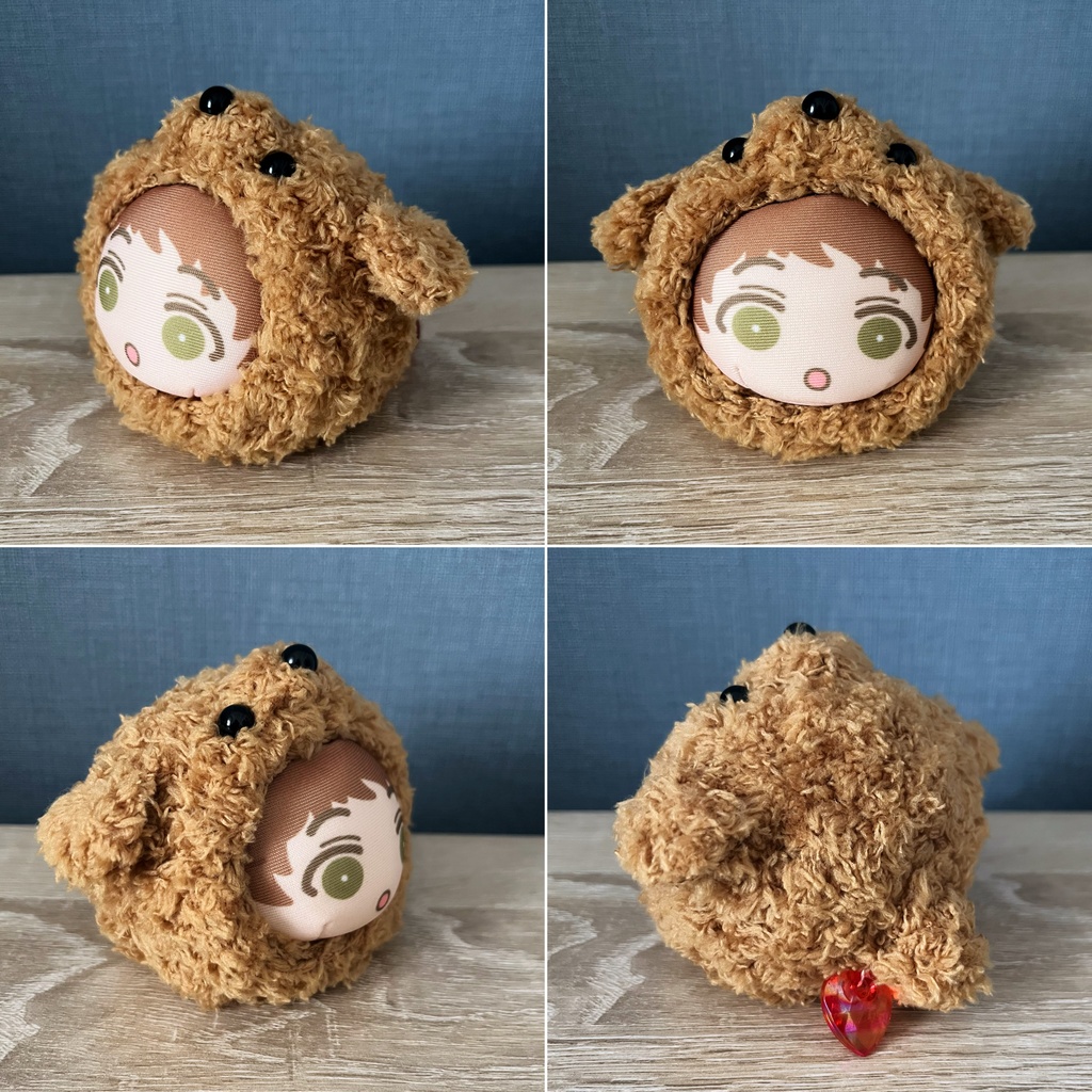 おまんじゅう 着ぐるみ プードル ふつうサイズ 星