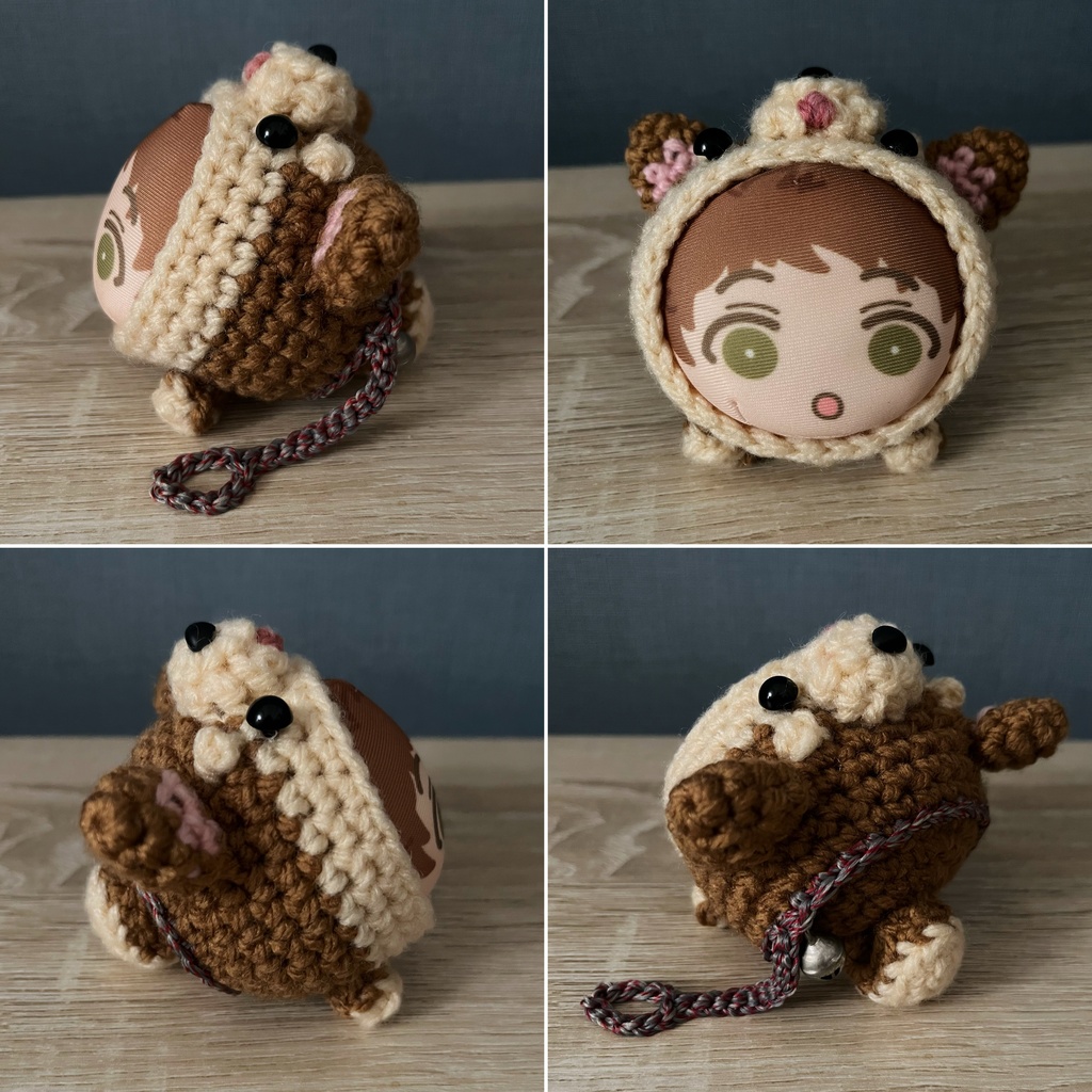 おまんじゅう 着ぐるみ 柴犬(リード・鈴つき) ふつうサイズ