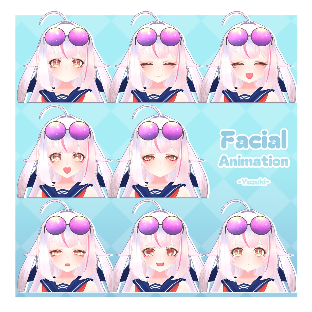 Freeware - オリジナル3Dモデル「ゆずき」1.0.0