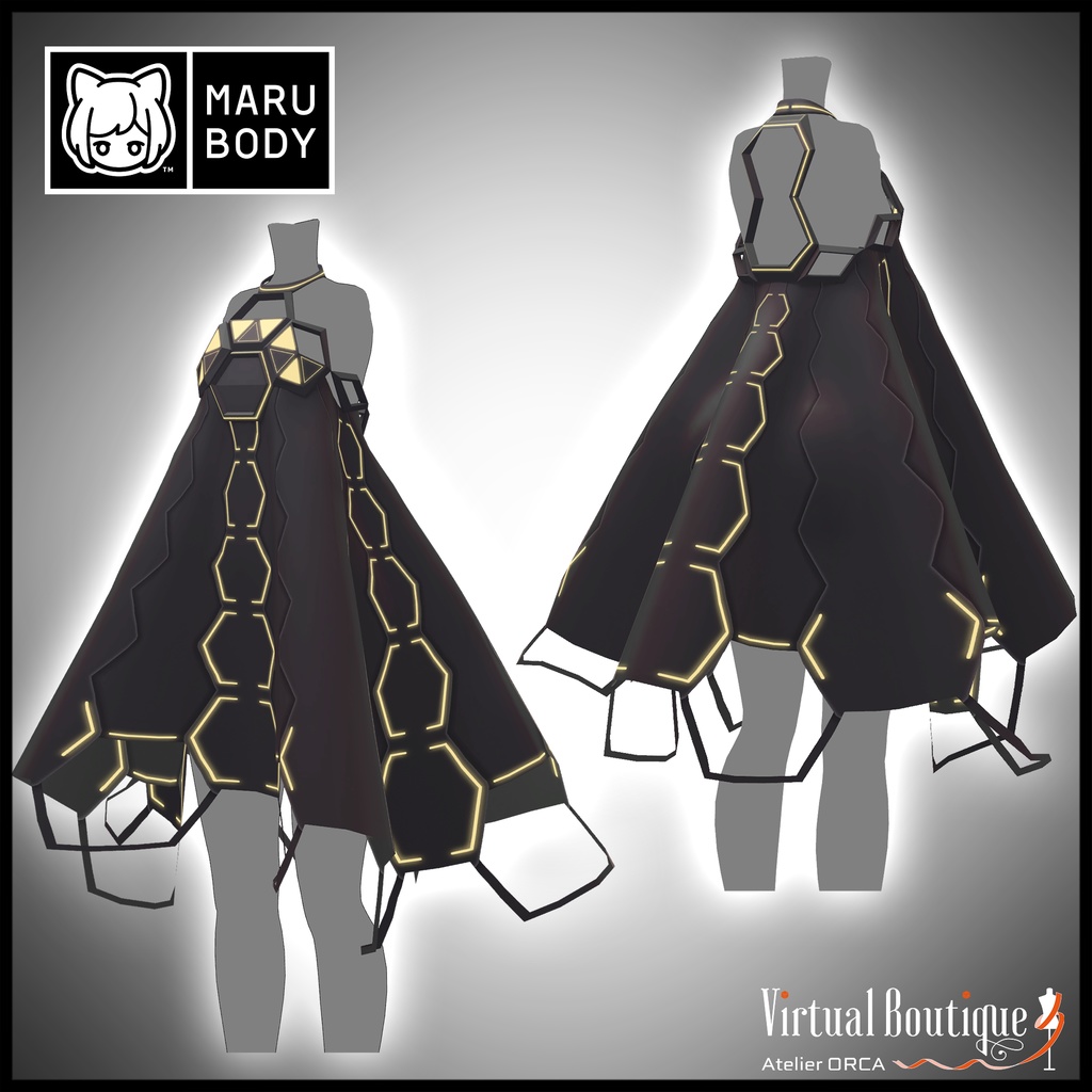 オリジナル衣装:Hexameta_for #MARUBODY