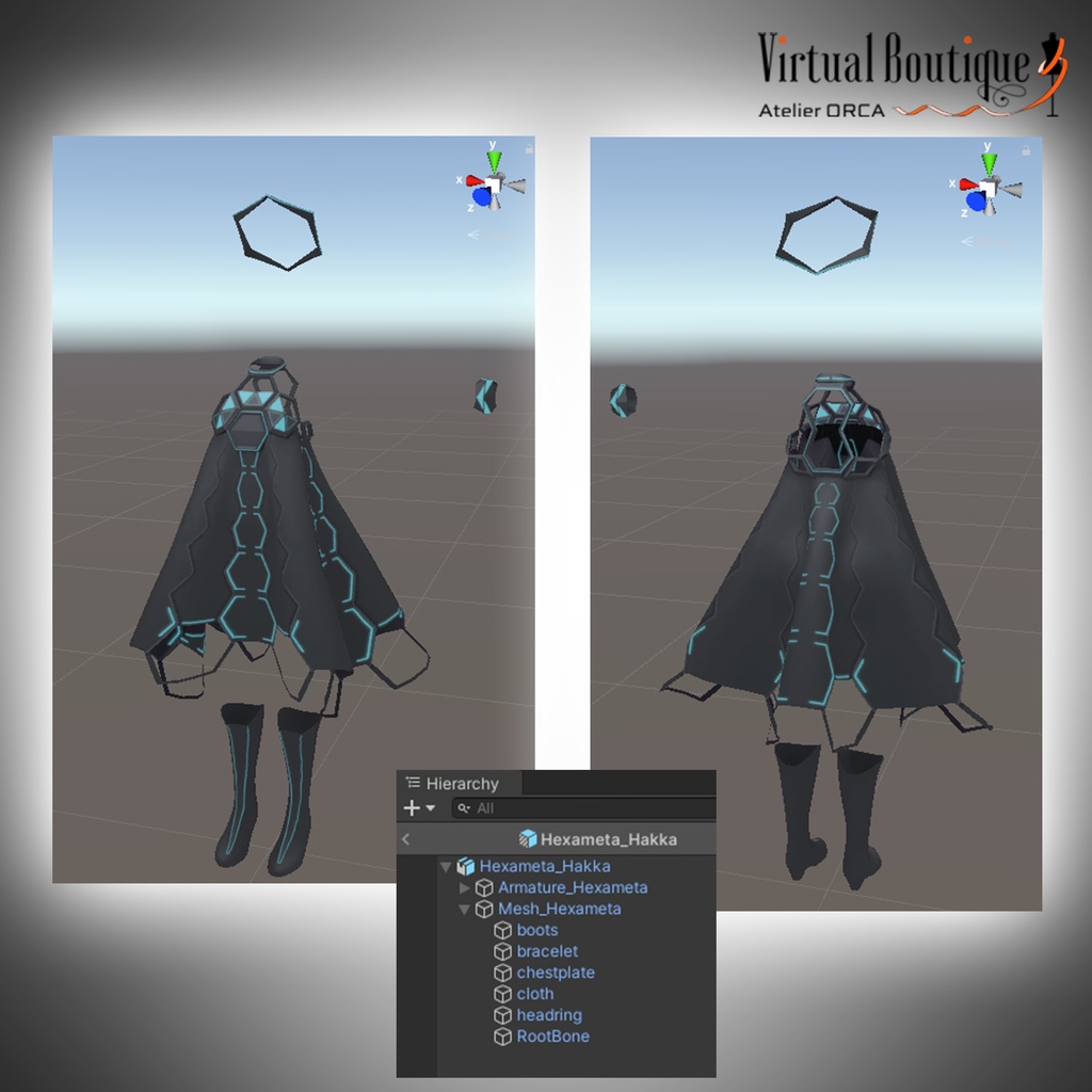 オリジナル衣装:Hexameta_forMio3io