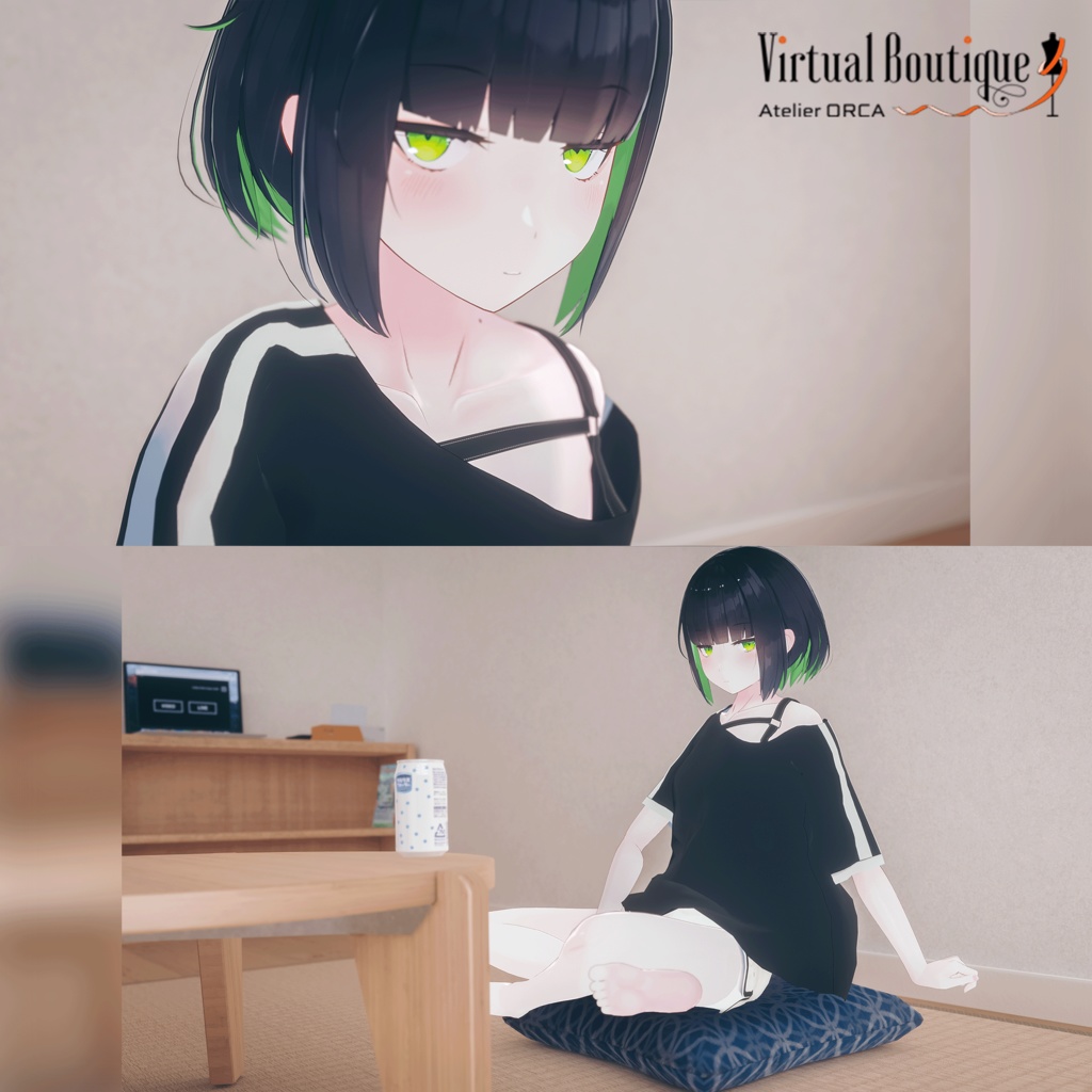 オリジナル衣装:OutfitAugust【Unity2019対応済】