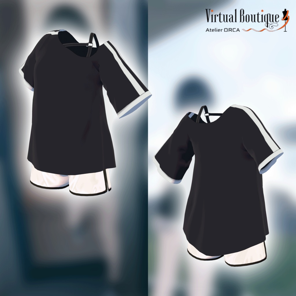 オリジナル衣装:OutfitAugust【Unity2019対応済】