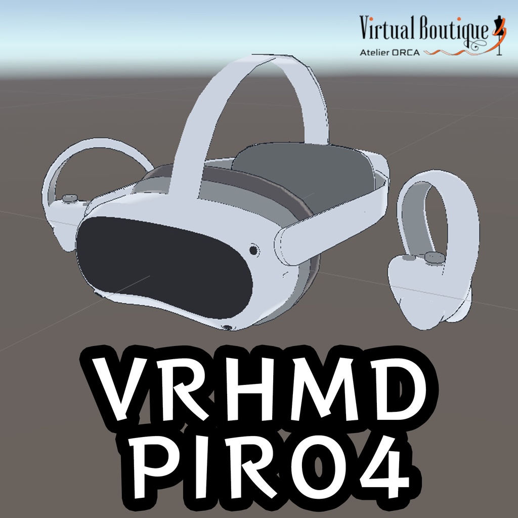 VRHMD_PIRO4【VRChat想定】