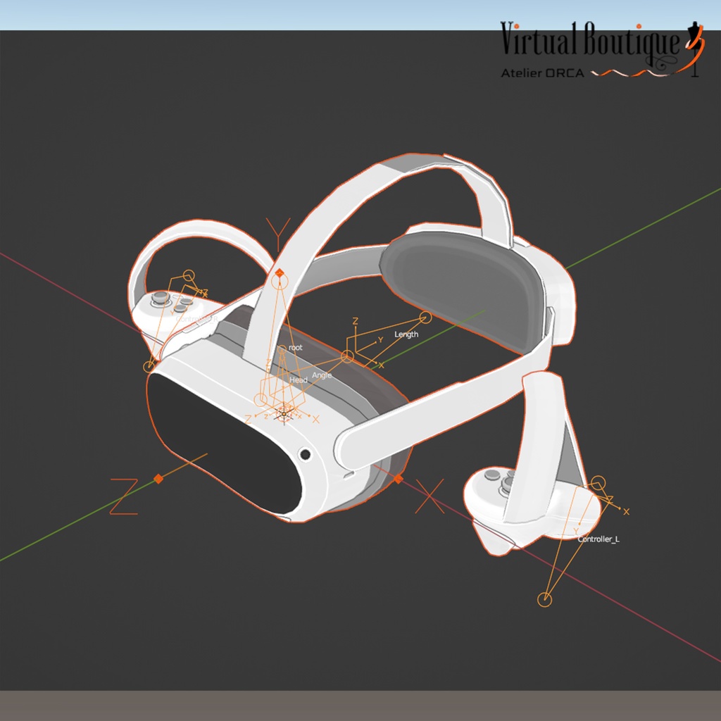 VRHMD_PIRO4【VRChat想定】