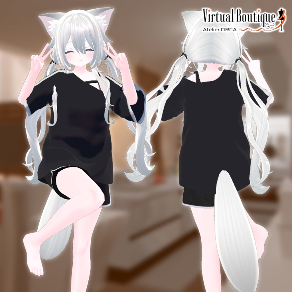 オリジナル衣装:OutfitAugust_forSophina【Unity2019対応済】