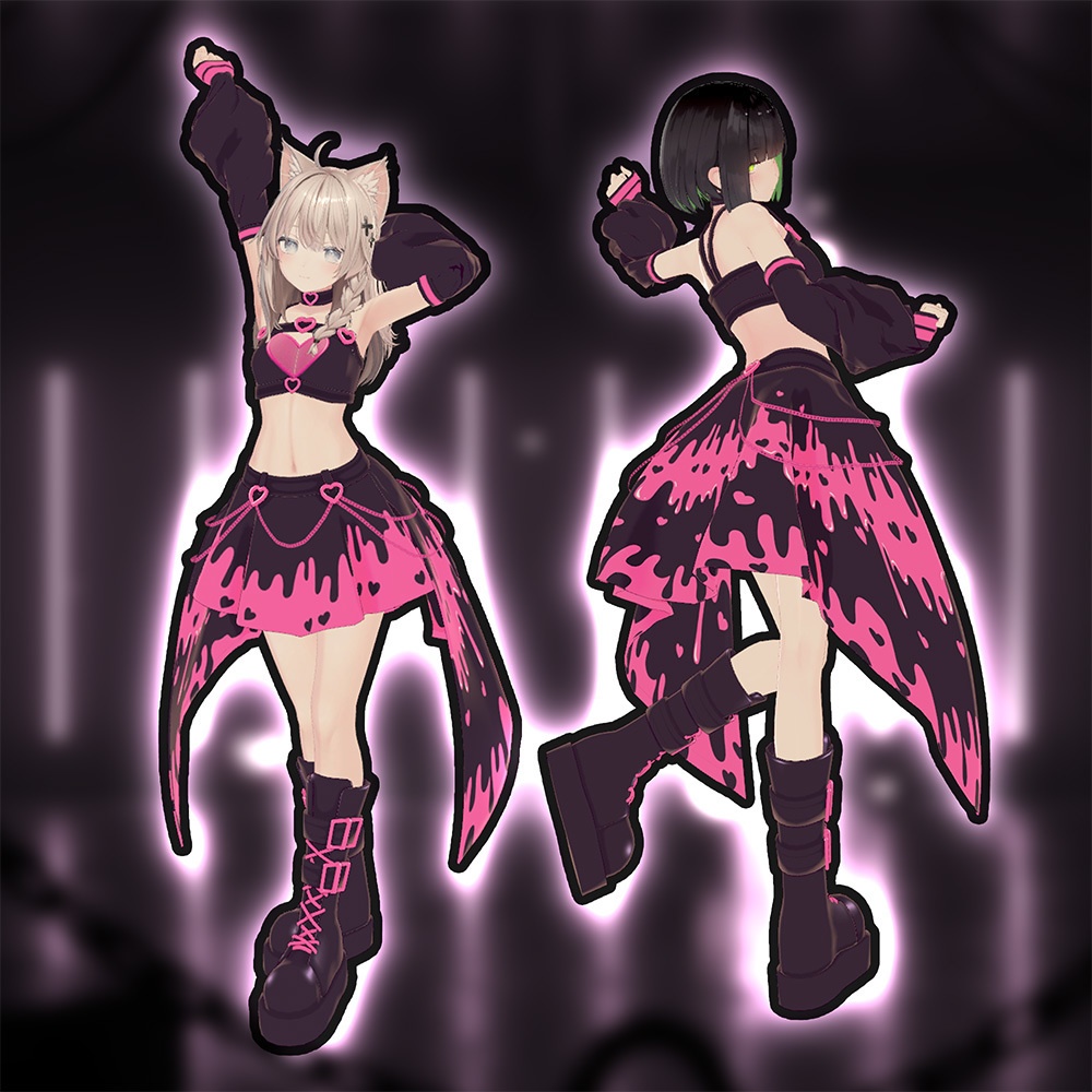 オリジナル衣装:SweetHeartPunk【Unity2022】