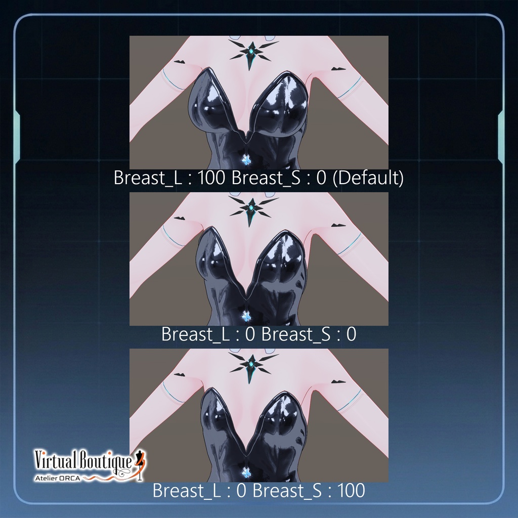 オリジナル衣装:BunnyCostume_澪蒼【Unity2022】