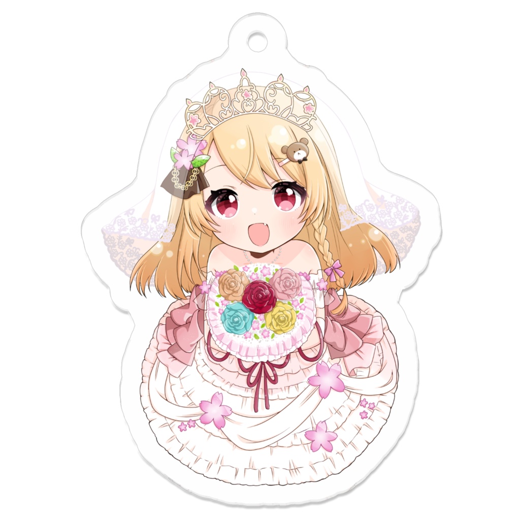 みあとジューンブライドしよっ？アクリルキーホルダー