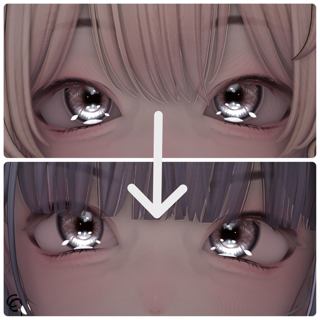 【無料】瞳が黒くなるのをふせぐやつ【LUMINA用】