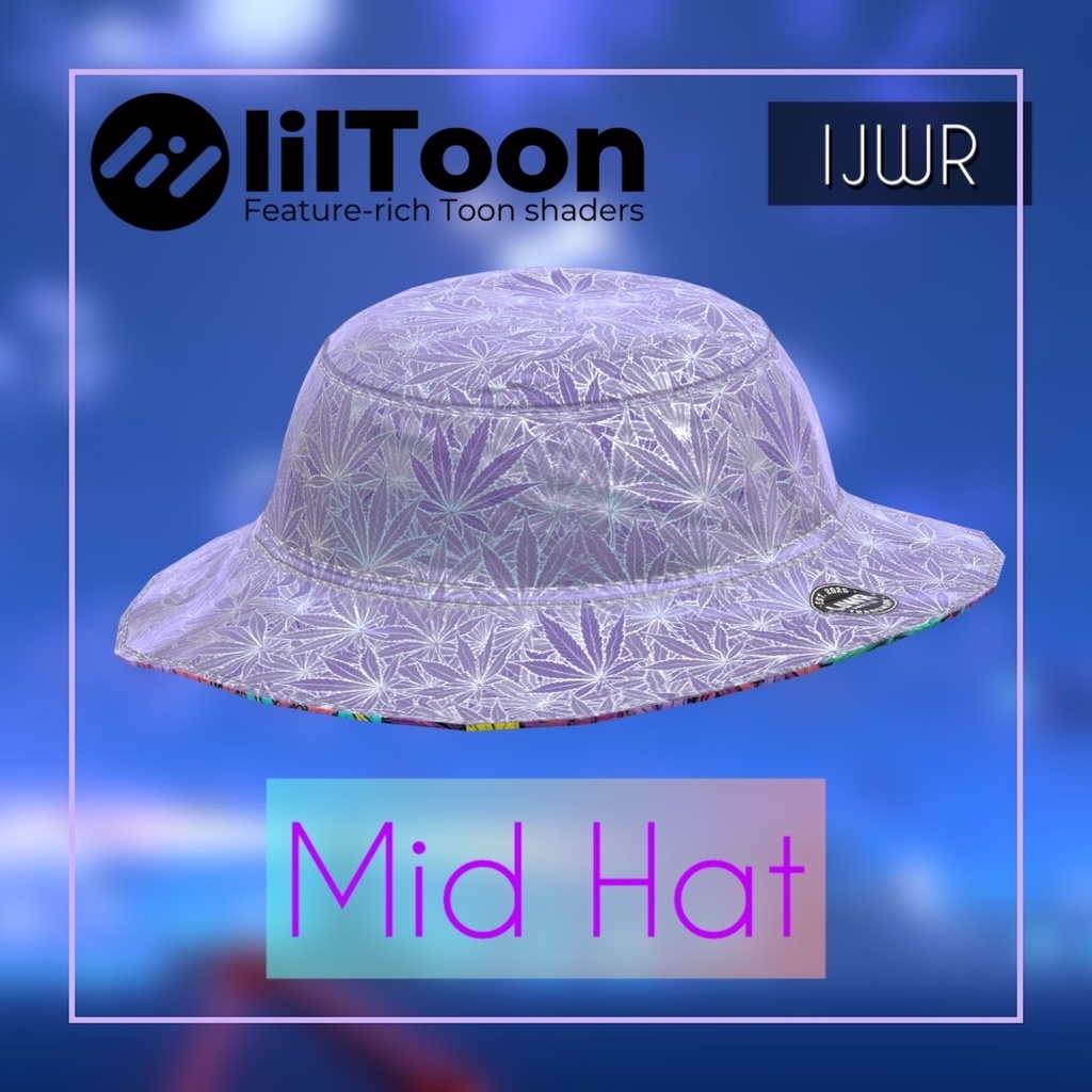  Mid Hat 【汎用シェイプキー有】