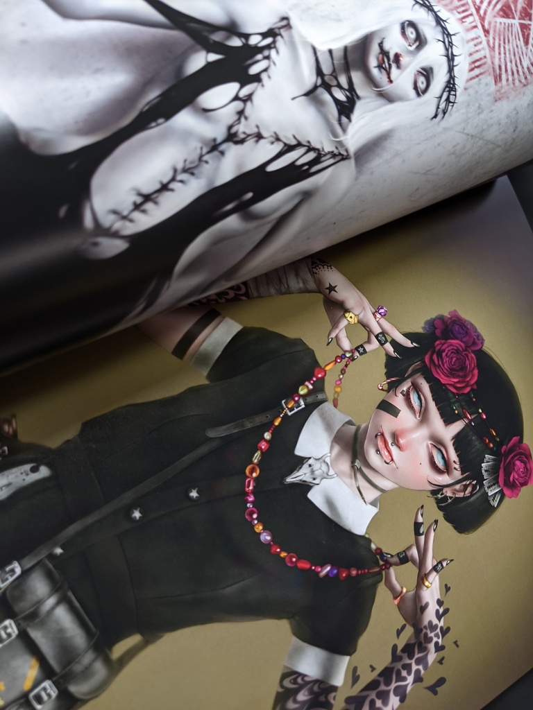 画集 「BLOODBLISTER VI Romantically Kill/殺すロマンティック」