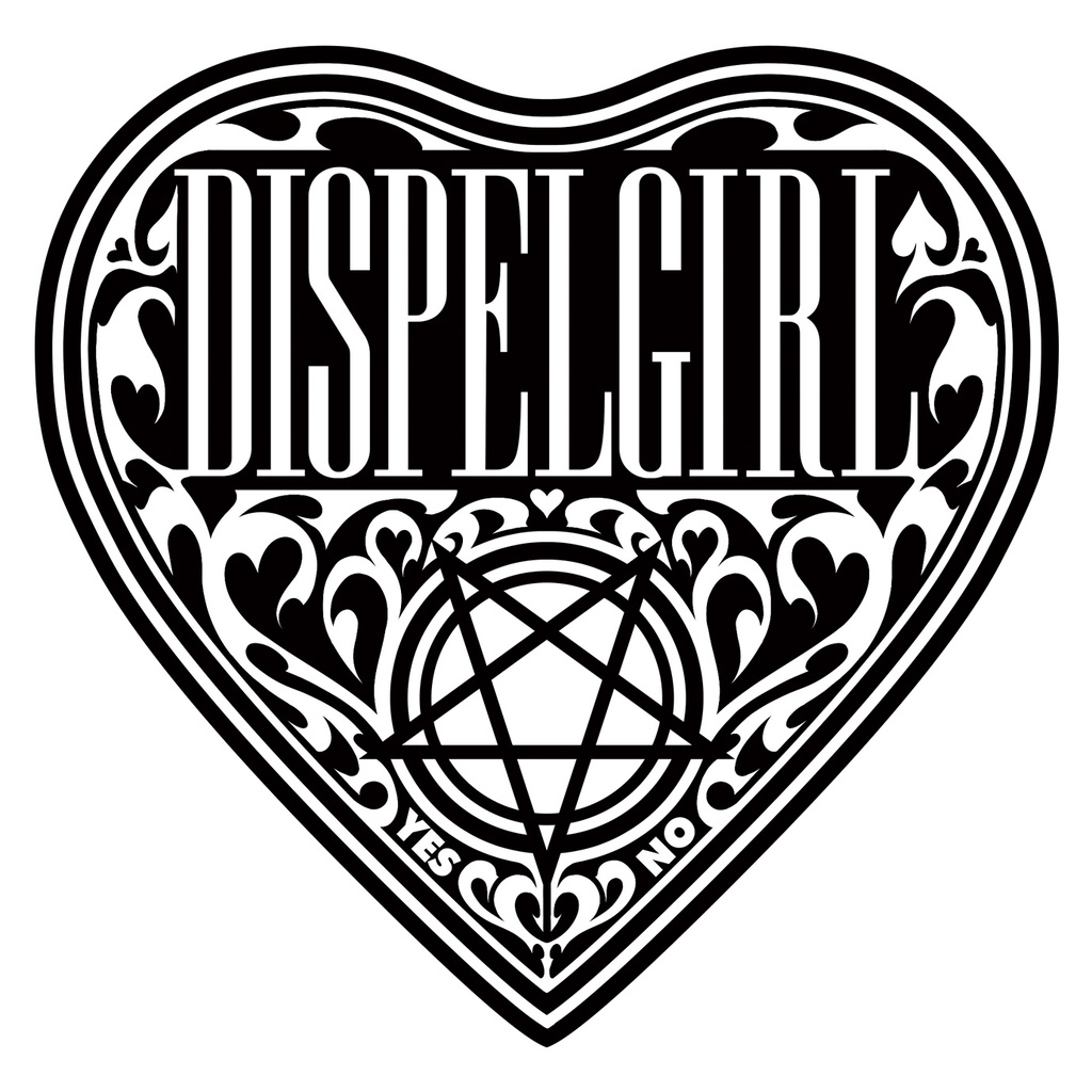 ステッカー DISPELGIRLプランシェット 100×110mm