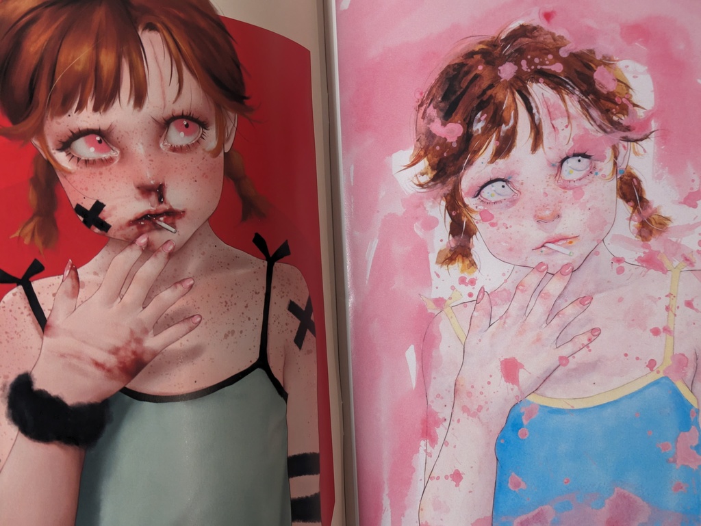 画集 「BLOODBLISTER VIII -PRETTY LIKE BLOOD-」