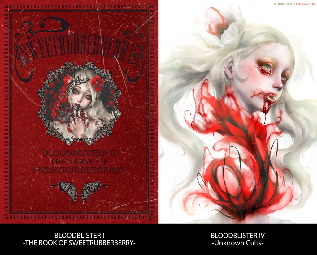 画集2冊セット "Unknown Cults" + "THE BOOK OF SWEETRUBBERBERRY"